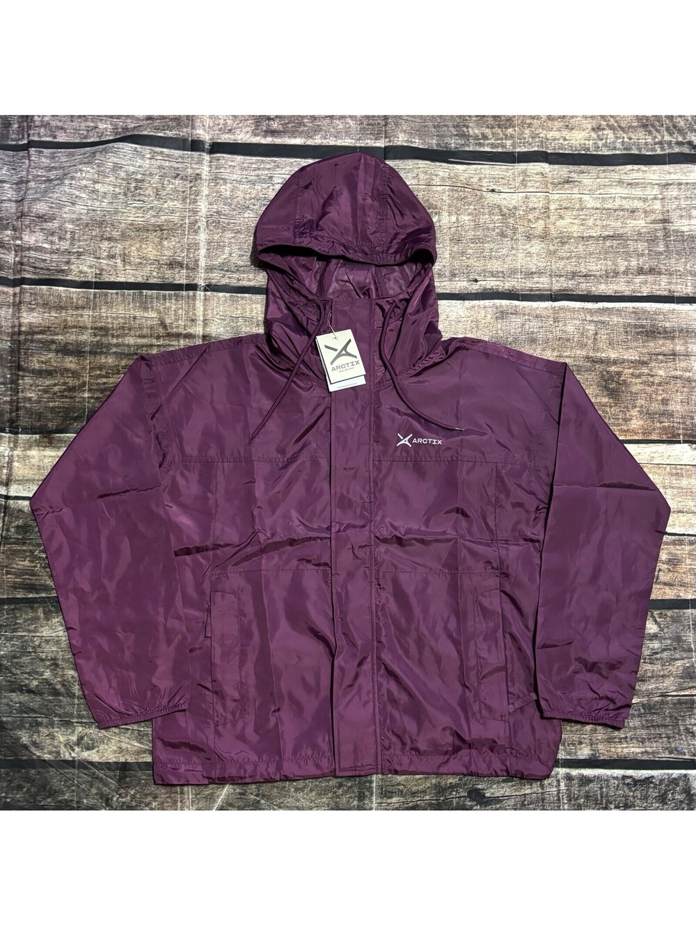 Arctix Jacket Womens Medium Windbreaker Plum Lightweight